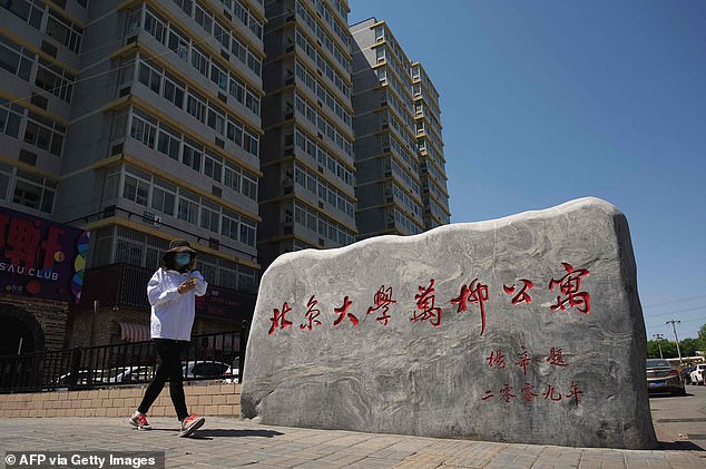 Steve Tsang, director of the SOAS China Institute in London, said Peking University is a politically important institution and the government would 'react swiftly and strongly to put an end to protests (there) before they can gather momentum'