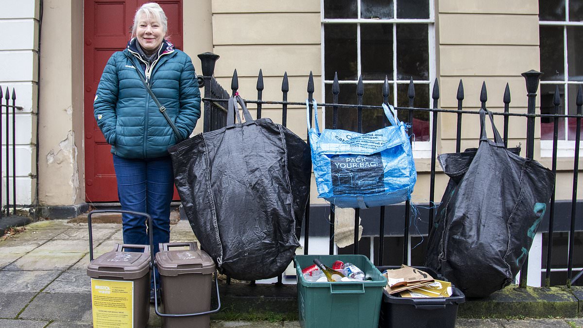 And you thought seven bins was bad enough… now locals in one street are told to separate waste into THIRTEEN different bags, boxes and containers
