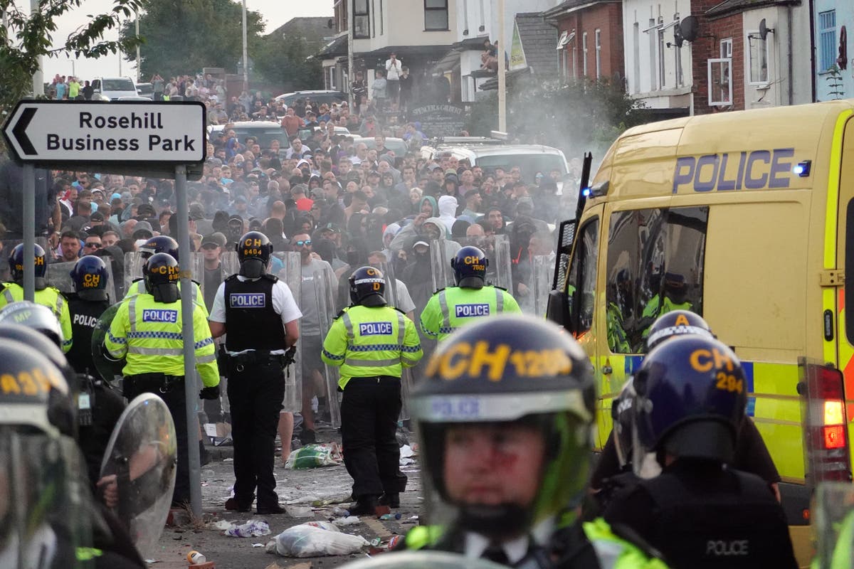 UK riots latest news: Southport ‘ringleader’ and thug who attacked Black man in Manchester among those facing jail