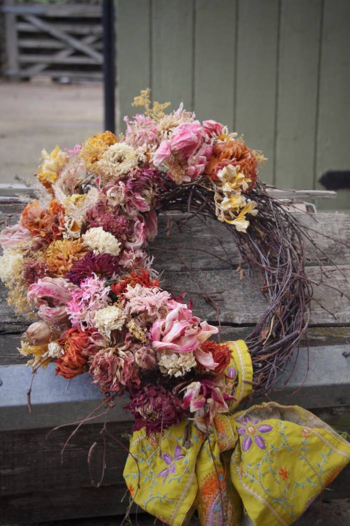 Lucy Philips’ tulips, jonquils and ranunculus