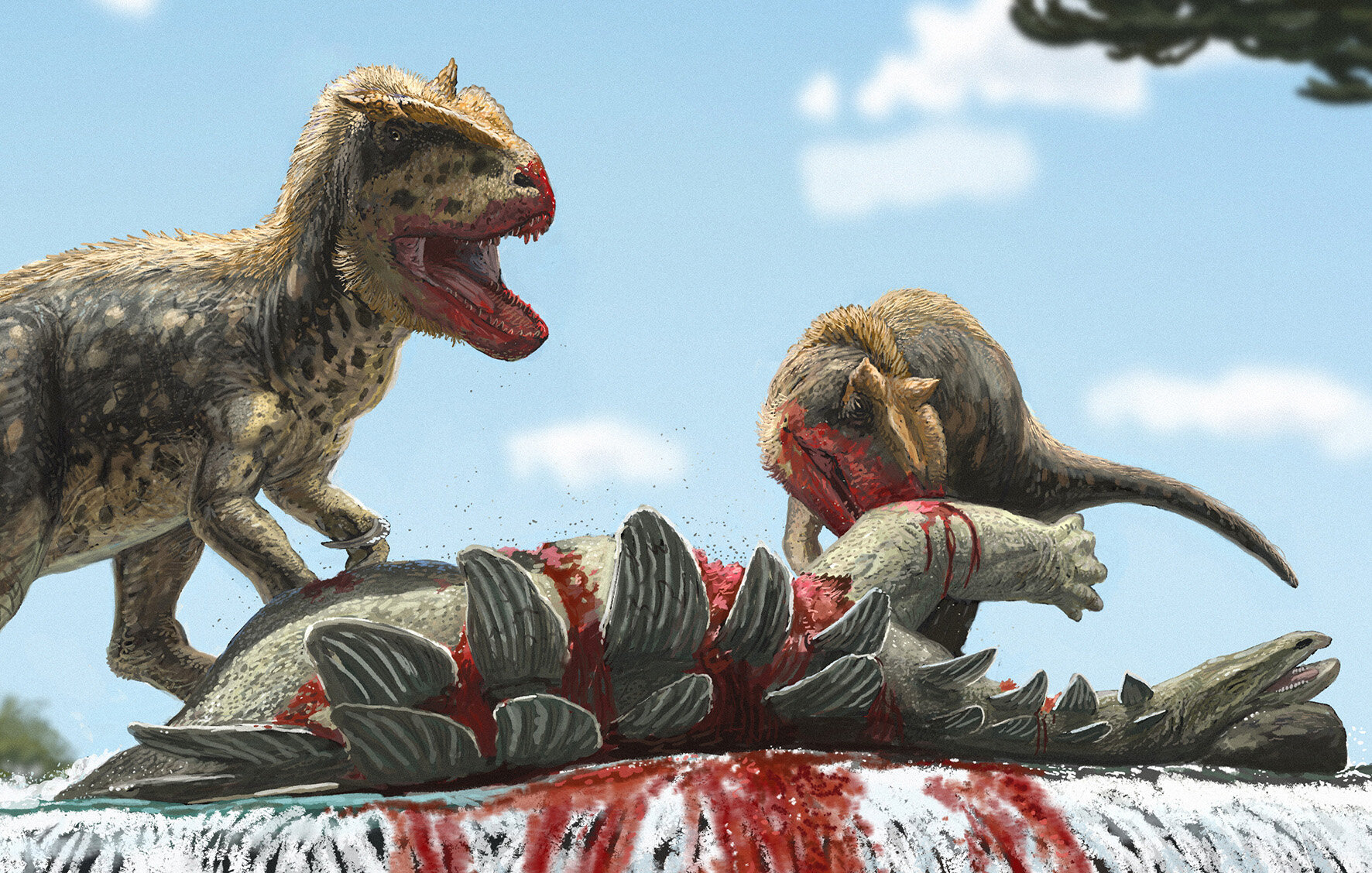 Paleontologists discover new predatory dinosaur with a distinctive ‘eyebrow’