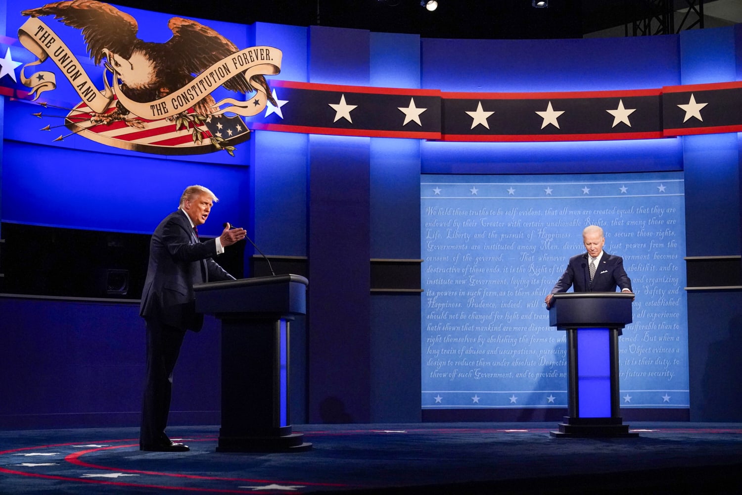 What the Trump-Biden presidential debate on Thursday is really about