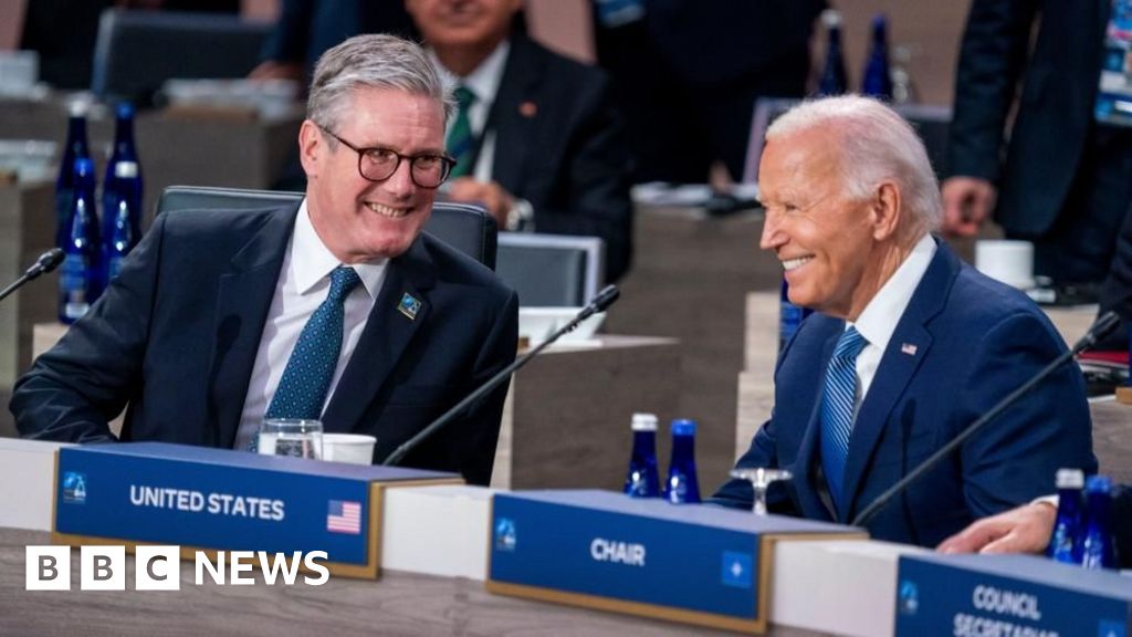 Chris Mason: Starmer quizzed over Biden’s gaffe at Nato summit