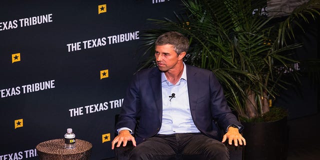 Beto O'Rourke, Democratic gubernatorial candidate for Texas, during The Texas Tribune Festival in Austin, Texas, US, on Saturday, Sept. 24, 2022. 
