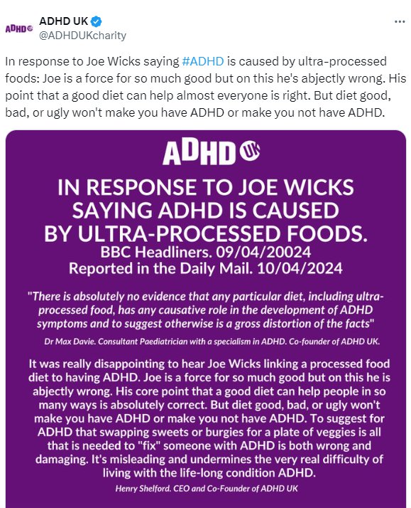 Joe Wicks blasted for ‘punching down’ on people with ADHD